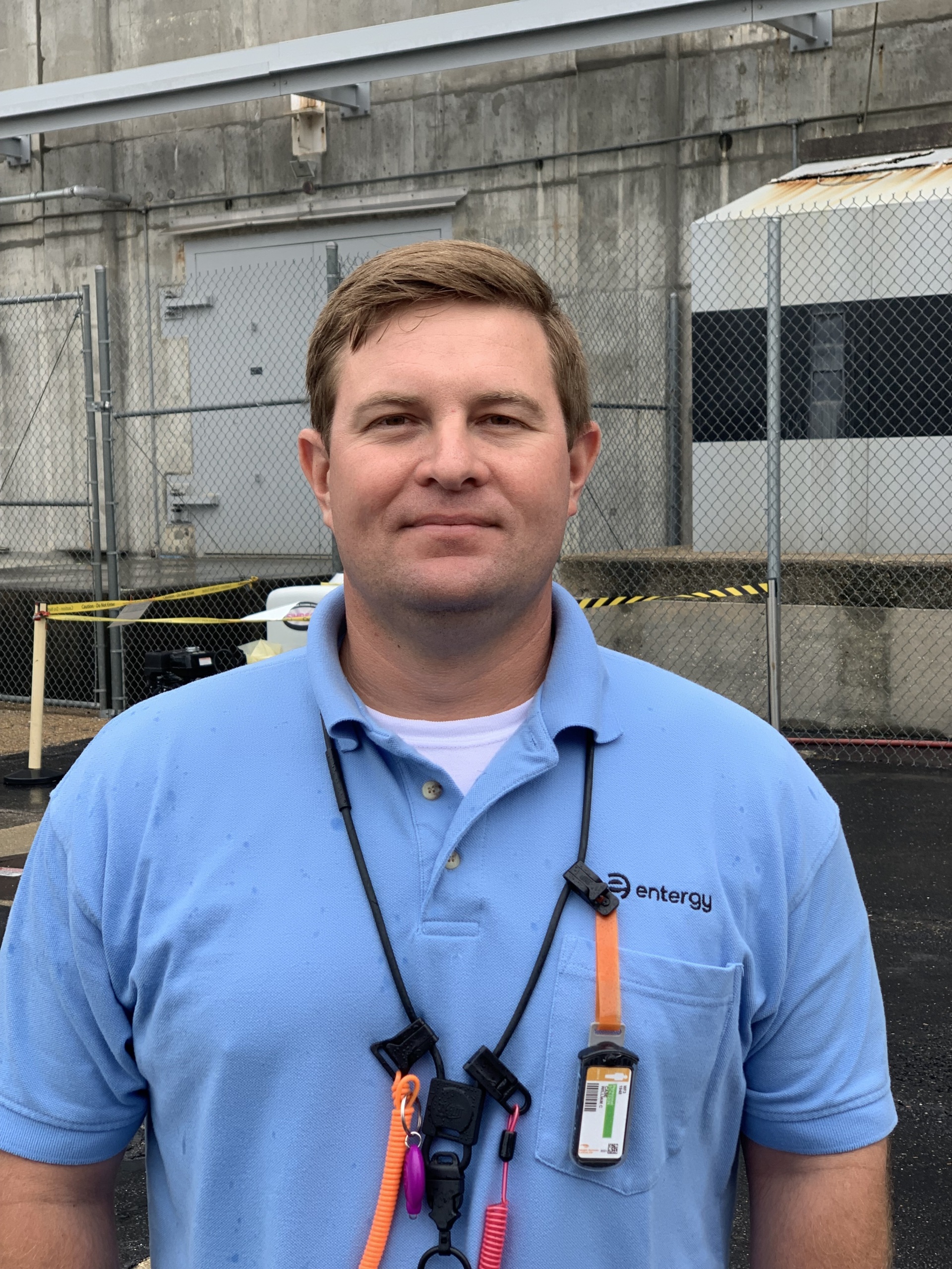 Christian Case, plant operator at Waterford 3 Steam Electric Station